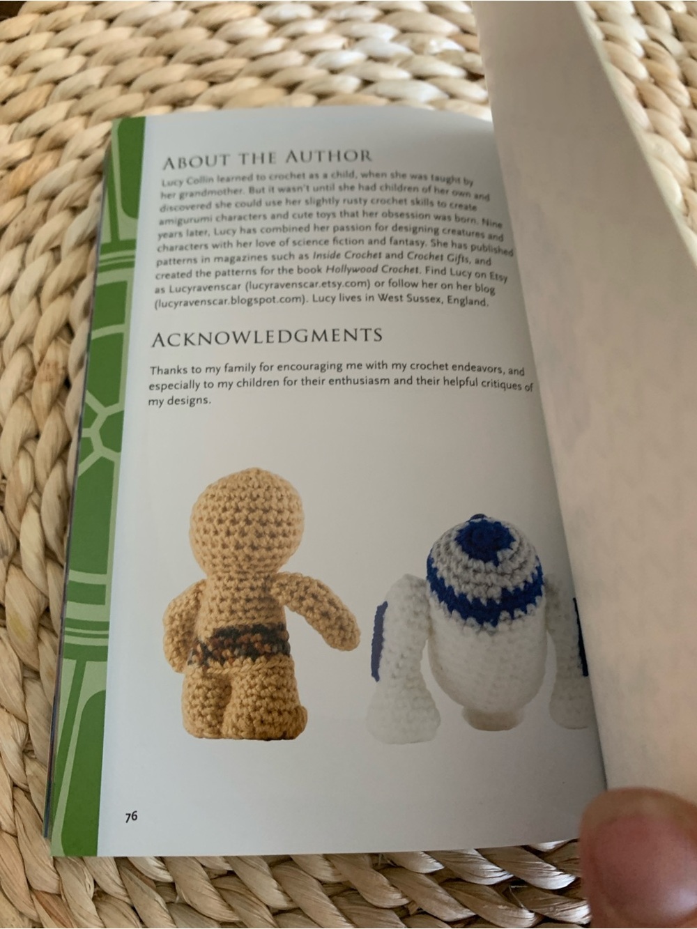 Original Star Wars Mini Figures Crochet Book, 12 Projects, 2.5-4.5 inch Like New - Picture 8 of 9